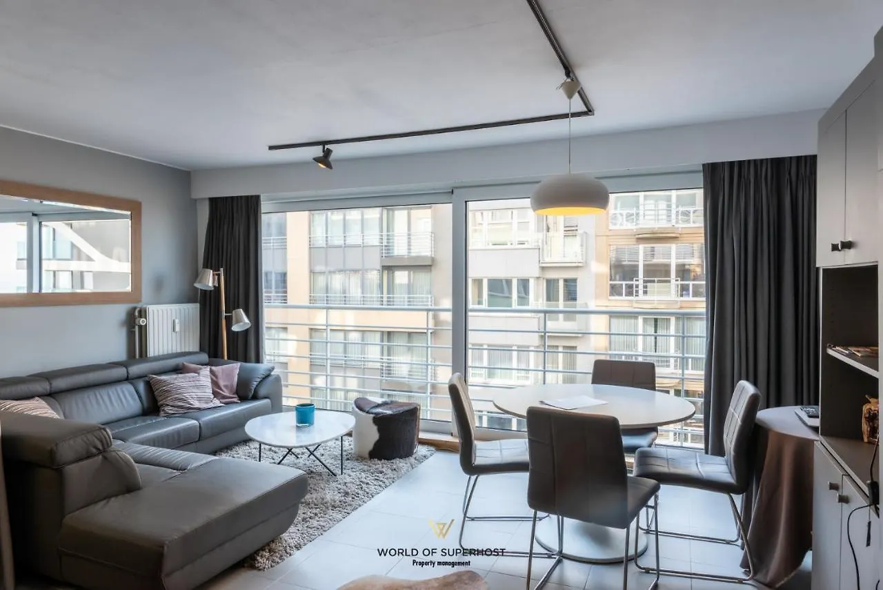 אוסטנדה Sea Side Apartment Next To The City Centre